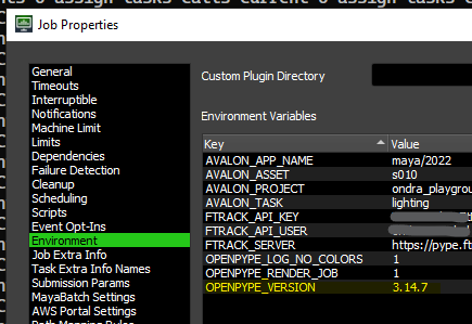 Deadline Job Version