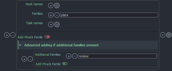 Collect Ftrack Family